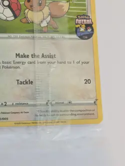 Pokemon TCG Eevee On the Ball Futsal Promo Card 002/005 - Sealed & Mint - Image 5