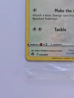 Pokemon TCG Eevee On the Ball Futsal Promo Card 002/005 - Sealed & Mint - Image 2