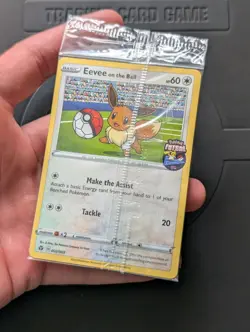 Pokemon TCG Eevee On the Ball Futsal Promo Card 002/005 Sealed - Image 2