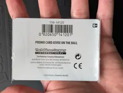 Pokemon TCG Eevee On the Ball Futsal Promo Card 002/005 Sealed - Image 3
