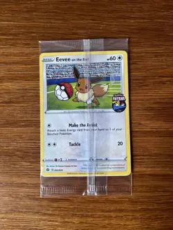 Pokemon TCG Eevee On the Ball Futsal Promo Card 002/005 Sealed - Image 1
