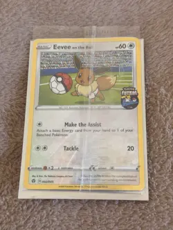 Pokemon TCG Eevee On the Ball Futsal Promo Card 002/005 - Sealed & Mint - Image 1