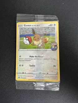 Pokemon TCG Eevee On the Ball Futsal Promo Card 002/005 - Sealed & Mint - Image 1