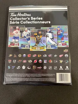 2021-22 Tim Hortons Hockey Card Empty Binder Only for Master Set NHL Teams - Image 4