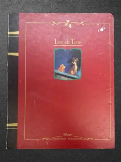 Disney Lady and the Tramp Christmas Storybook Ornament Box Set Of 5 - Image 1