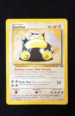 Snorlax - Jungle - 27/64 - Pokemon TCG - HP - Image 1