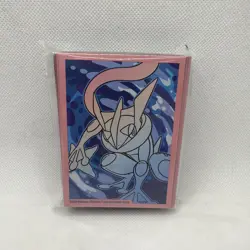 Pokemon : Chaos Rising Greninja Card Sleeves Pink Border 2026 Blue Gray - Image 1