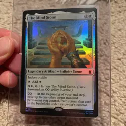 Wizards of the Coast MTG The Mind Stone Full Art Foil EN M 0021 Marvel - Image 1