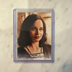 2025 Topps Star Wars Smugglers Qi'ra Stellar Signatures Art Card#SAS-77 - Image 1
