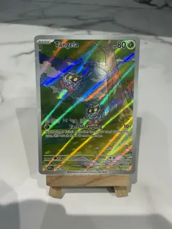 Pokemon TCG Scarlet Violet 151 Tangela Art Rare Card 178/165 NM Condition - Image 1