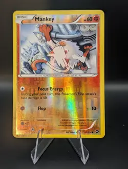 Mankey - 52/114 - XY - Steam Siege - Reverse Holo - LP - Image 1