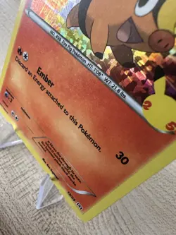 Tepig Holo Bleed 2021 McDonald's Pokemon 25th Anniversary 13/25 Pokemon TCG - Image 2