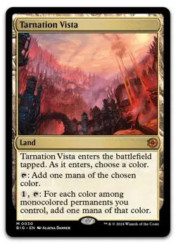 Tarnation Vista #30 (NM) Thunder Junction BIG Magic MTG - Image 1