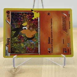 2021 PROMO Tepig 13/25 McDonald's Holo Pokemon 25th Anniversary Celebrations - Image 1