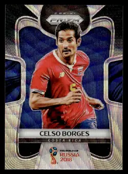 Celso Borges 2018 Panini Prizm FIFA World Cup Black & Gold Wave Prizm #48 ESE - Image 1