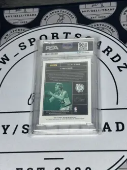 2020 Panini One And One Larry Bird Autograph /49 Psa 7 - Image 2