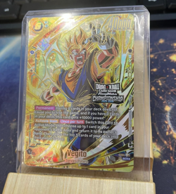 4 STAR SPHERE Vegito Fb04-130 Dragon Ball Fusion World SCR Championship Top 16 - Image 1