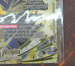 4 STAR SPHERE Vegito Fb04-130 Dragon Ball Fusion World SCR Championship Top 16 - Image 4