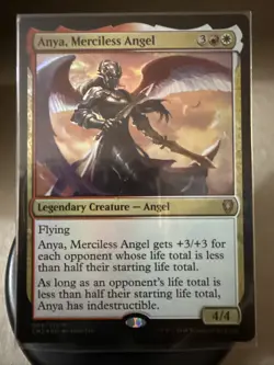 MTG Anya, Merciless Angel Commander Anthology Vol. II 008/312 Foil Mythic - Image 1