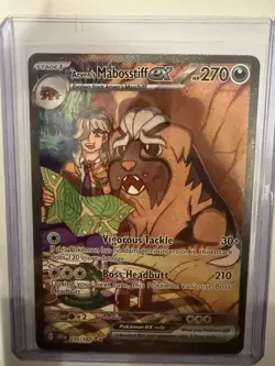Pokemon TCG Arven's Mabosstiff EX #235/182 Sv10: Destined Rivals - Image 1