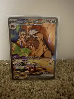 Pokemon TCG Arven's Mabosstiff EX #235/182 Sv10: Destined Rivals - Image 1