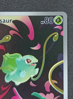 Pokemon TCG Bulbasaur 133/132 Mega Evolution Illustration Rare Card NM - Image 3