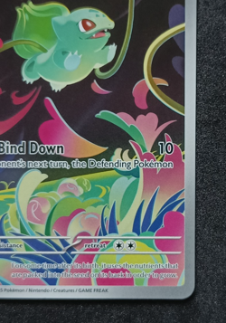 Pokemon TCG Bulbasaur 133/132 Mega Evolution Illustration Rare Card NM - Image 5