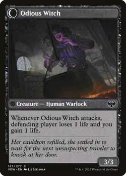 Ragged Recluse #127 (NM) Crimson Vow VOW Magic MTG - Image 2