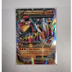 Pokemon Primal Groudon EX Mega Holo Ultra Rare 86/160 Primal Clash 2014 240HP - Image 1