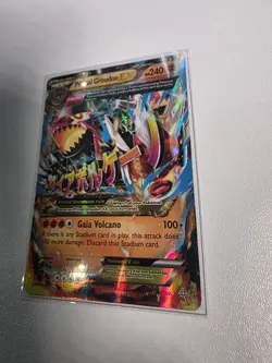 Pokemon Primal Groudon EX Mega Holo Ultra Rare 86/160 Primal Clash 2014 240HP - Image 2
