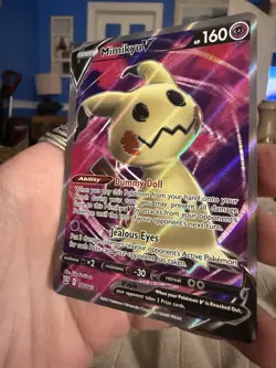 Mimikyu V | Battle Styles 148/163 | Full Art Holo Ultra Rare | NM | Pokemon TCG - Image 3