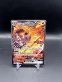 Pokemon TCG - Team Rockets Moltres EX Stamp - Destined Rivals - 229/182 - Image 1