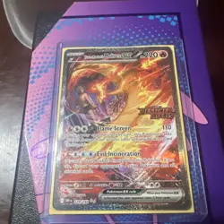 Pokemon TCG - Team Rockets Moltres EX Stamp - Destined Rivals - 229/182 - Image 1