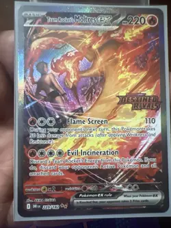 Pokemon TCG - Team Rockets Moltres EX Stamp - Destined Rivals - 229/182 - Image 3