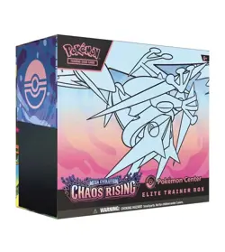 LOT OF 2 Chaos Rising Pokemon Center ETB Elite Trainer Box IN HAND - Image 1