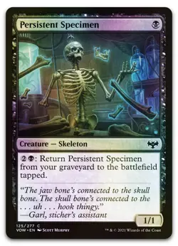 Persistent Specimen #125 (Foil) (NM) Crimson Vow VOW Magic MTG - Image 1