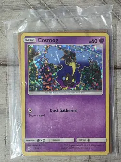 Pokemon Card Cosmog 6/12 Holo McDonalds Promo 2017 Near Mint SEALED - Image 1