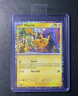 Pikachu 006/015 Holo -2023 McDonalds Promo Pokemon Card -LP (C) - Image 1