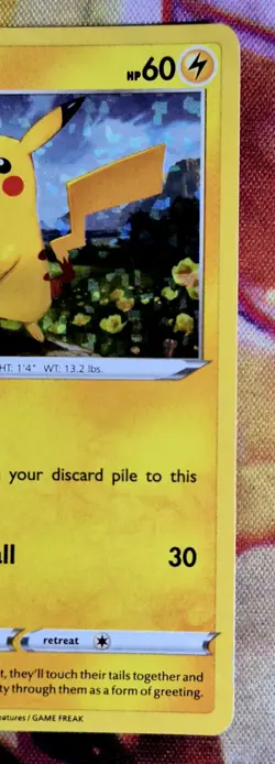Pikachu - 7/15 - Holo - McDonalds 2022 Promo - Pokemon Card - NM - Image 4
