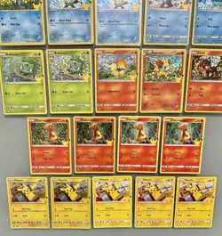 24-card LOT 2021 McDonalds POKEMON 25th ANNIVERSARY Holo/Base PIKACHU-CHARMANDER - Image 3