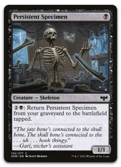 Persistent Specimen #125 (NM) Crimson Vow VOW Magic MTG - Image 1