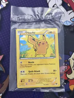 Pokemon Card Pikachu 5/12 Holographic McDonalds Promo 2013 SEALED RARE - Image 1