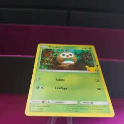 Rowlet 7/25 Holo Mcdonalds Promo 25th Anniversary (2021) Mint Pokemon Card - Image 3