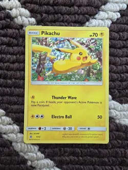 Pokemon TCG Pikachu McDonalds Promos 5/12 Holo Promo Promo Pokemon Card - Image 1