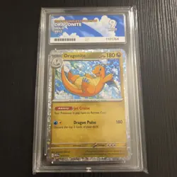 Dragonite 2024 Mcdonalds Collection #012 Holo Ace Graded Mint 9 Pokemon Card - Image 1