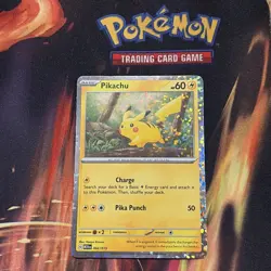 Pikachu McDonalds Happy Meal Holo Pokemon Confetti Card 002/015 - Image 1