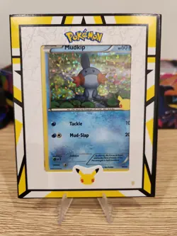 MUDKIP -Holo 25th Anniversary McDonalds 19/25 Pokemon Card NM - Image 1