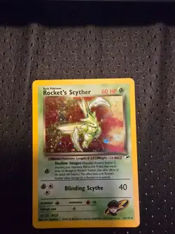 Rocket's Scyther 013/132 Gym Heroes Holo - Image 1