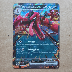 The Pokemon Company Krookodile ex 055/086 Chaos Rising Rare Holo Eng 320 HP - Image 1