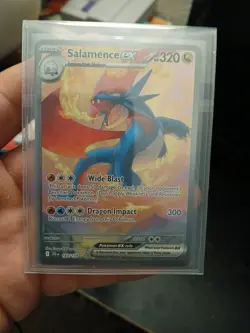 Salamence ex 187/159 Sv09 Journey Together SIR Holo Stage 2 English Pokemon - Image 1